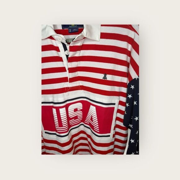 Chubbies Men’s Legacy Shirt in Multi Red White Blue Size Small NWT - Picture 6 of 9
